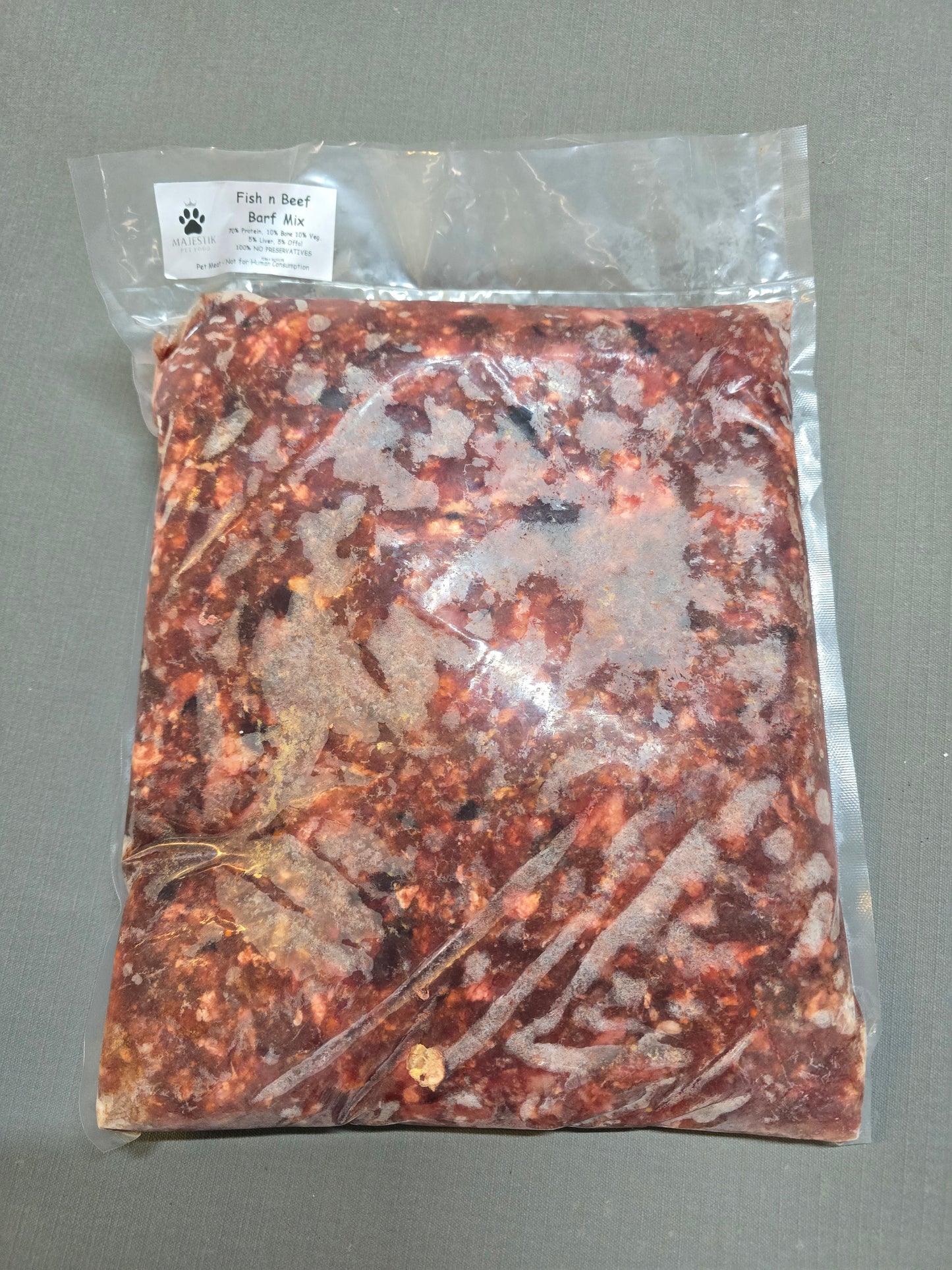 Beef & Fish Barf