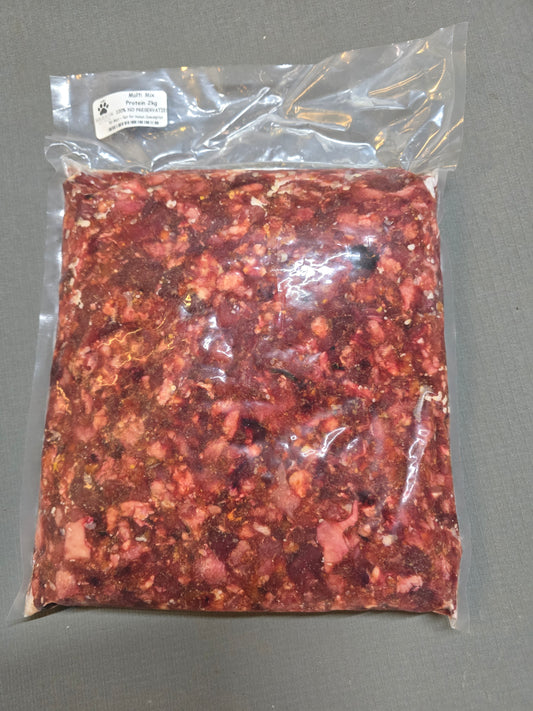 Multi Mix Protein Barf Raw Dog Food (Chicken Free)