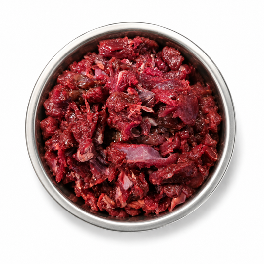 Roo Diced First Class Raw Dog Cat Food